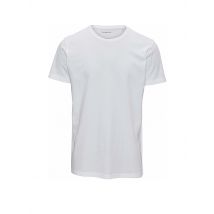 KNOWLEDGE COTTON APPAREL T-Shirt ALDER weiss | L