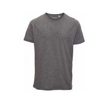 KNOWLEDGE COTTON APPAREL T-Shirt ALDER grau | L