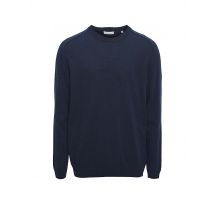 KNOWLEDGE COTTON APPAREL Pullover FIELD blau | S