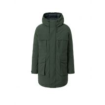 KNOWLEDGE COTTON APPAREL Parka APEX CANVAS dunkelgrün | XL