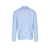 KNOWLEDGE COTTON APPAREL Hemd Regular Fit HARALD blau | S