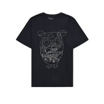 KNOWLEDGE COTTON APPAREL T-Shirt  dunkelblau | M