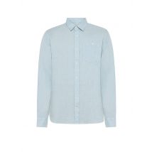 KNOWLEDGE COTTON APPAREL Leinenhemd  hellblau | M