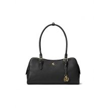 LAUREN RALPH LAUREN Ledertasche - Schultertasche MERCY Large schwarz