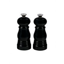 LE CREUSET Mini Salz- & Pfeffermühlen Set 12,5cm Schwarz schwarz