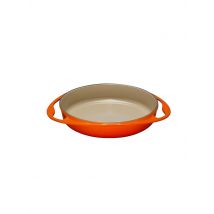 LE CREUSET Tartin Backform aus Gusseisen 28cm (Ofenrot) 2,6l orange