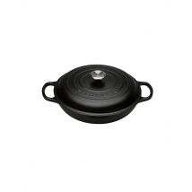 LE CREUSET Gourmet-Profitopf Signature 30cm/ 3,5l (Schwarz) schwarz