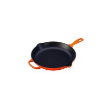 LE CREUSET Brat- und Servierpfanne Signature 23cm (Ofenrot) orange