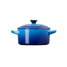 LE CREUSET Mini-Cocotte POTERIE 10cm/0,2L Azure blau
