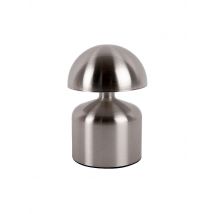 LEITMOTIV LED Tischlampe IMPETU Nickel  silber