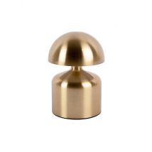 LEITMOTIV LED Tischlampe IMPETU Brushed Gold  gold