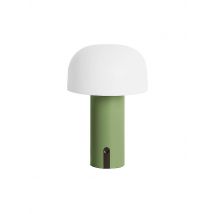 LEITMOTIV LED Tischlampe LUCA Jungle Green  dunkelgrün