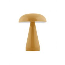 LEITMOTIV LED Tischlampe 15,5x20,56cm Ochre Yellow gelb