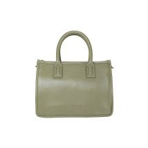 LES VISIONNAIRES Ledertasche - Tote Bag LENA SILKY olive