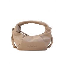 LES VISIONNAIRES Ledertasche - Mini Bag GRETA MINI ESSENTIAL SILKY camel