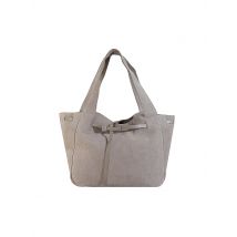 LES VISIONNAIRES Ledertasche - Shopper GABRIELLA beige