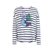 LIEBLINGSSTÜCK Langarmshirt DYANAL dunkelblau | XXL