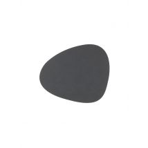 LIND DNA Leder-Platzset Nupo oval 37x44cm grau