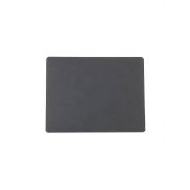 LIND DNA Leder-Platzset Nupo eckig 35x45cm grau