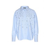 LIU JO Bluse CAMICIA RICAMATA blau | 36