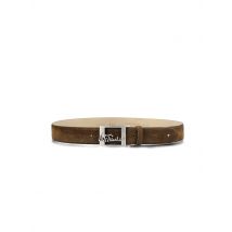 LUIS TRENKER Ledergürtel LUFRANCO olive | 90