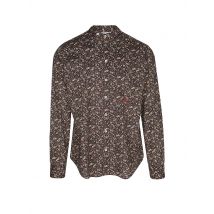 LUIS TRENKER Trachtenhemd LUBERNET braun | M