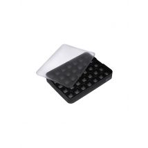 LURCH Eiswürfelform ICE FORMER Würfel 2x2cm schwarz