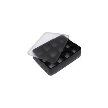 LURCH Eiswürfelform ICE FORMER Würfel 4x4cm schwarz