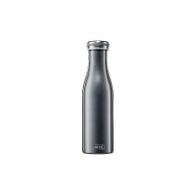 LURCH Isolierflasche - Thermosflasche Edelstahl 0,5l Anthrazit Metallic grau
