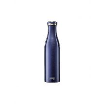 LURCH Isolierflasche - Thermosflasche Edelstahl 0,75l Blau Metallic dunkelblau