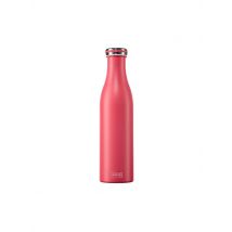 LURCH Isolierflasche - Thermosflasche Edelstahl 0,75l Anthrazit-Met. pink