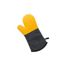 LURCH Silikon Backhandschuh Gelb / Schwarz gelb