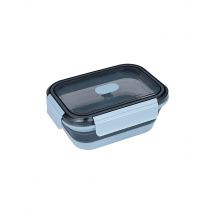 LURCH Frischhaltebox Silikon 0,8l Frozen-Blue  hellblau