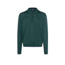 MAERZ Polo-Pullover dunkelgrün | 60