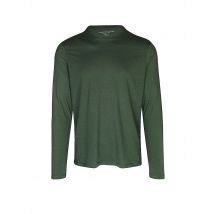 MAJESTIC FILATURES Langarmshirt dunkelgrün | XXL