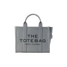 MARC JACOBS Ledertasche - Tote Bag THE MEDIUM TOTE BAG LEATHER grau