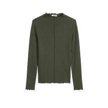 MARC O'POLO DENIM Langarmshirt  dunkelgrün | M