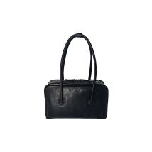 MARGESHERWOOD Ledertasche - Schultertasche SOFT BOSTON schwarz
