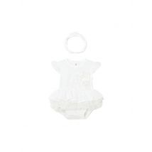 MAYORAL Baby Strampler weiss | 68