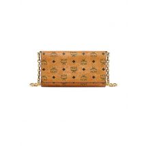 MCM Handytasche mit Kartenetui Visetos  braun