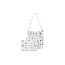 MCM Tasche - Bucket Bag DESSAU M weiss