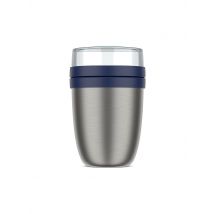 MEPAL Thermo-Lunchpot Ellipse 0,5/0,2l Edelstahl Vivid Blue dunkelblau