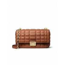 MICHAEL KORS Ledertasche - Umhängetasche TRIBECA Large camel