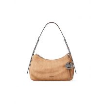 MICHAEL KORS Ledertasche - Schultertasche hellbraun
