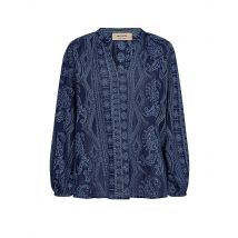 MOS MOSH Bluse MMGATAALLO dunkelblau | XL