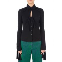 MSGM Bluse schwarz | 36