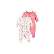 NAME IT Baby Schlafoverall 2-er Pkg. pink | 92