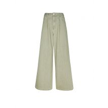 OFFICINE GENERALE Jeans Wide Leg MOENA  olive | 28