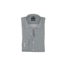 OLYMP NO.6 Hemd Super Slim Fit dunkelblau | 36