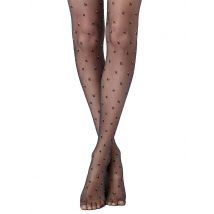OROBLU Modestrumpfhose FLORET black schwarz | L/XL